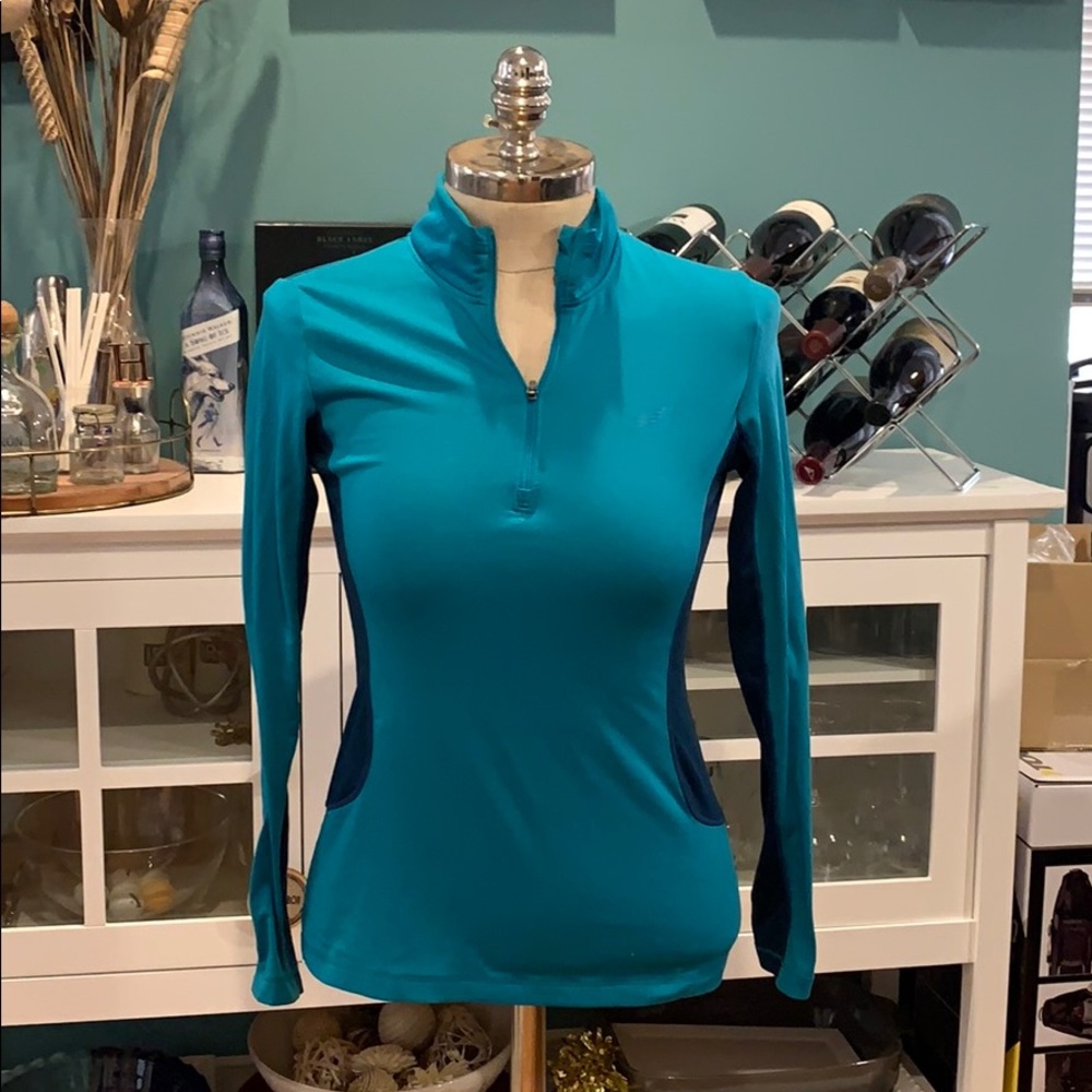 New Balance Teal 1/4 Zip